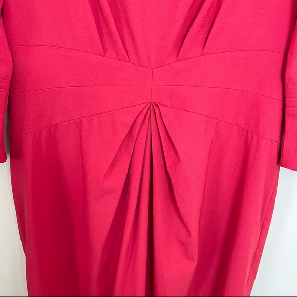 Lafayette 148 New York Women’s 3/4 Quarter Sleeve Midi Dress - Picture 4 of 14